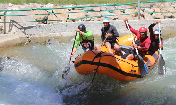 Rafting ?ampiyonas? sona erdi