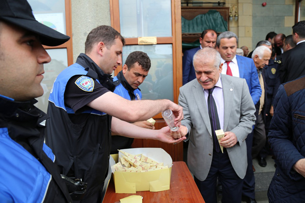 ?ehit Polis için mevlit okundu