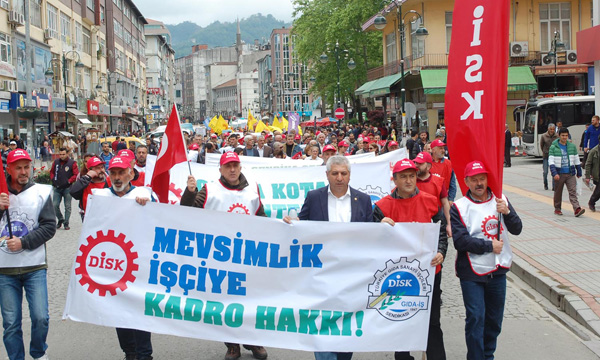 Rize de sessiz 1 May?s