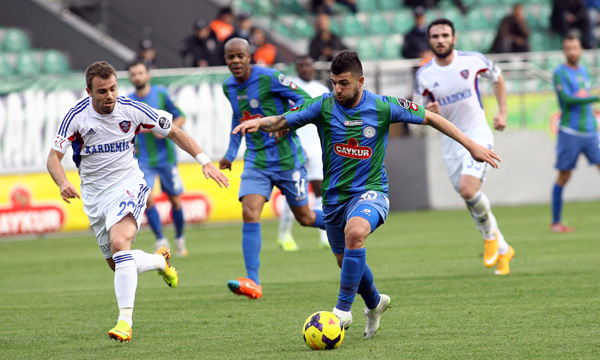 Rizespor Karabükspor ile 28. Randevuda