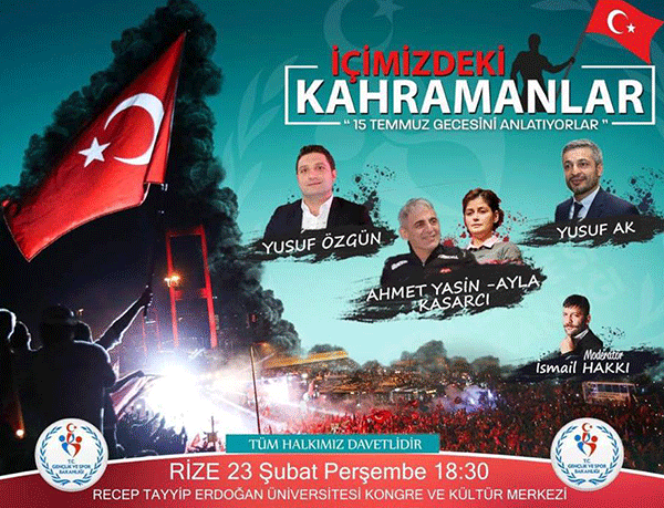 İÇİMİZDEKİ KAHRAMANLAR RİZEDE