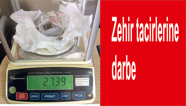 Zehir tacirlerine darbe