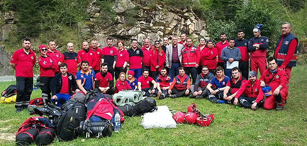 Rize`de UMKE eğitimi