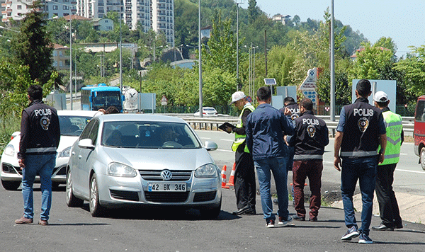 Rize Bayram öncesi kontrolden geçti