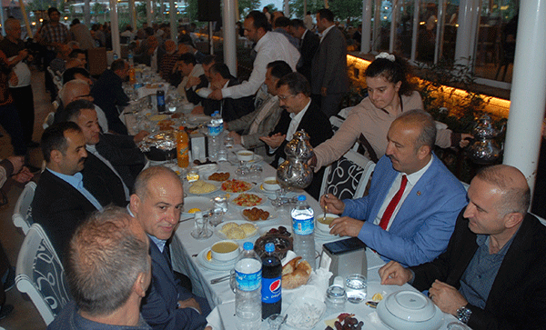 Karalin iftarına ilgi büyük oldu