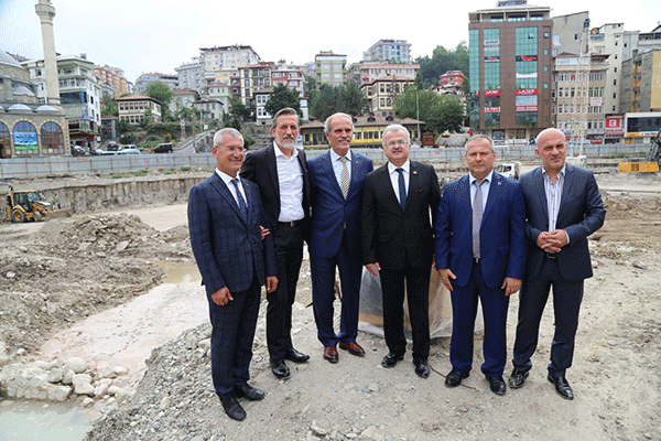 Aktepe yapılanları yerinde gördü