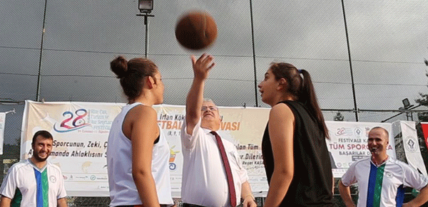 Streetball turnuvası başladı