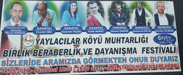 Yaylacılar festivale hazır