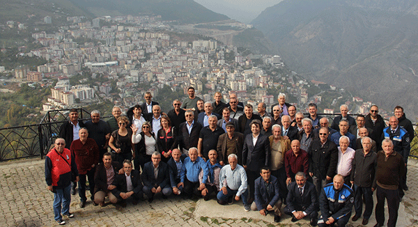 Bursalı muhtarlar Artvini gezdi