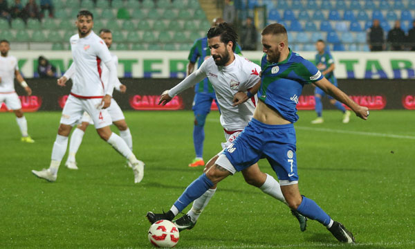 Rizespor futbolu unuttu