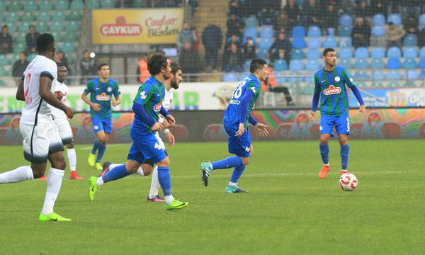 Rizespor a 45 dakika yetti