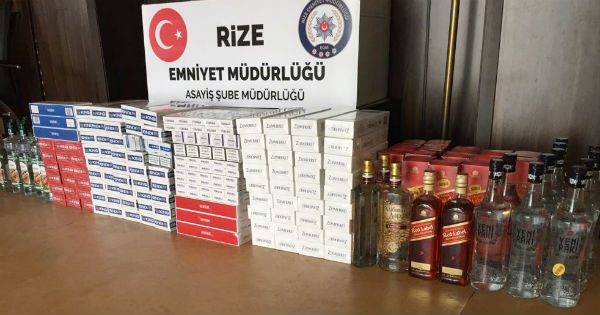 Rize Emniyeti Aranan 9 kişiyi Yakaladı