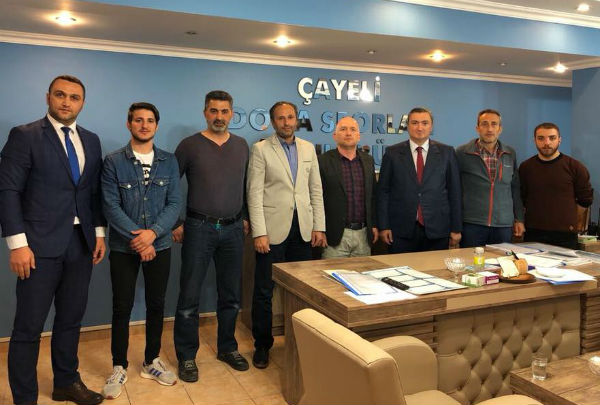 Başsavcı Necati Kurçenlinin ÇAYDOSK Ziyareti