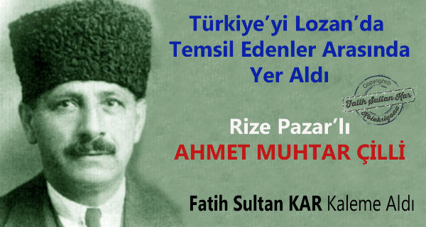 Türkiyeyi Lozanda Temsil Edenler Arasında Yer Aldı