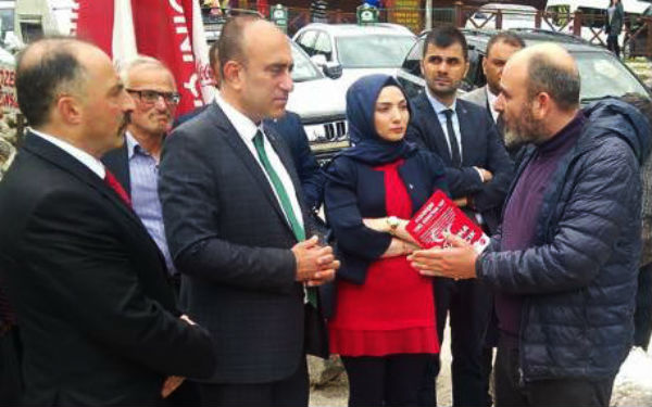 MHP Rize Milletvekili Adayları Çamlıhemşin`de