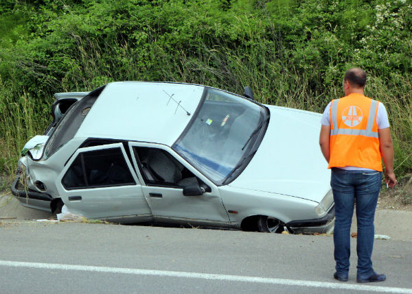 Trafik kazası: 2 yaralı