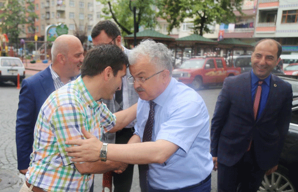 Kasap Vatandaşlarla Buluştu