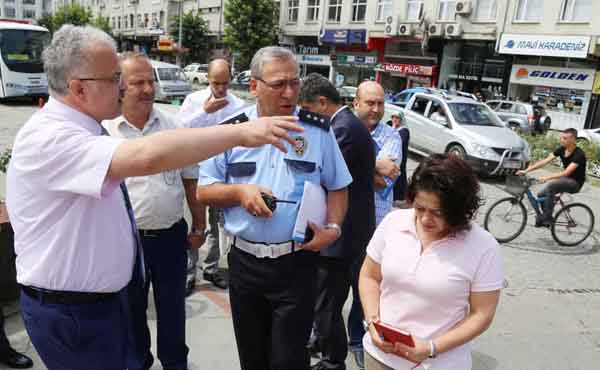 Kasap,  Şehir içi trafiği için çalışma içindeyiz