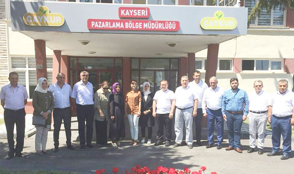 Alim, Kayseri Bölge Müdürlüğünü Ziyaret Etti