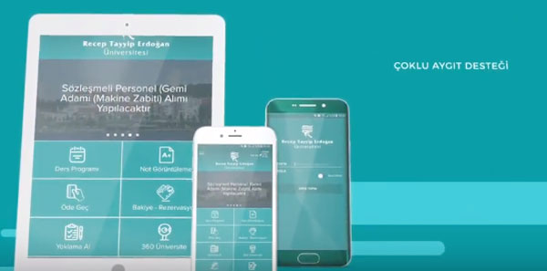 RTEÜ Mobil Uygulaması Çıktı