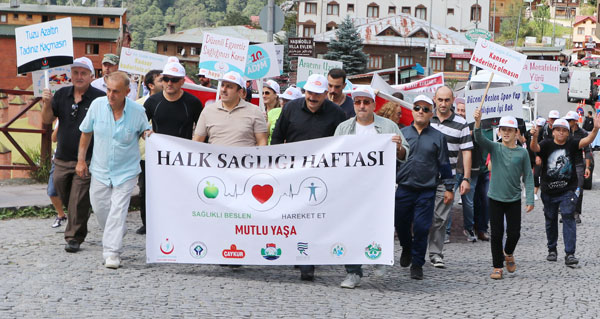 Tulum Eşliğinde Sağlıklı Yaşam Yürüyüşü