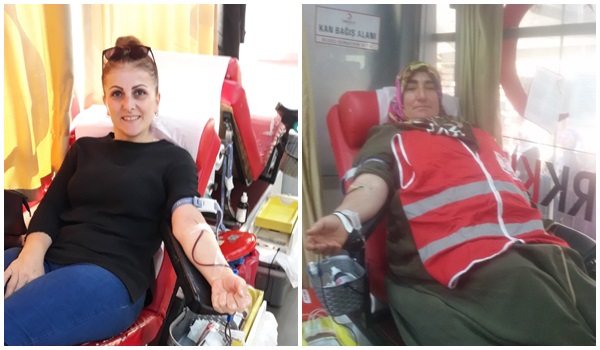 Kan verip hayat kurtarmak istiyorlar