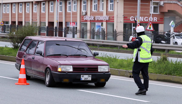 Rize`de 500 modifiye araca işlem yapıldı