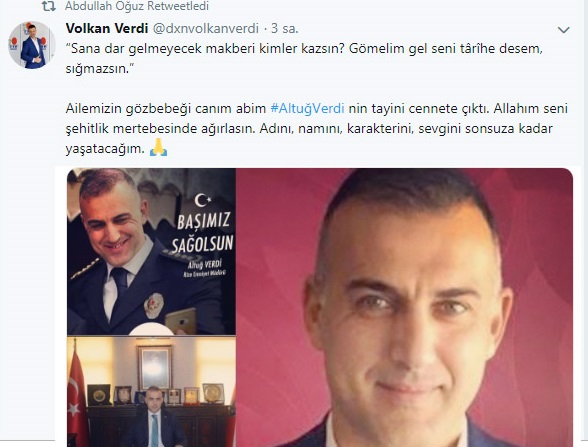 Kardeşinden yürek burkan paylaşım