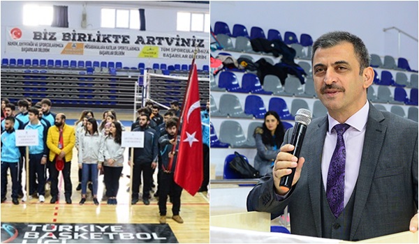 Üniversiteler Arası Voleybol Turnuvası Başladı