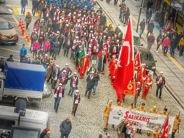 Sarıkamış şehitleri, Rize`de anıldı