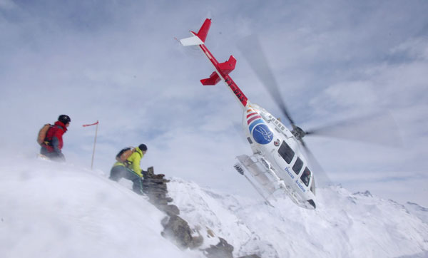 Kaçkarlar`da heliski heyecanı başladı