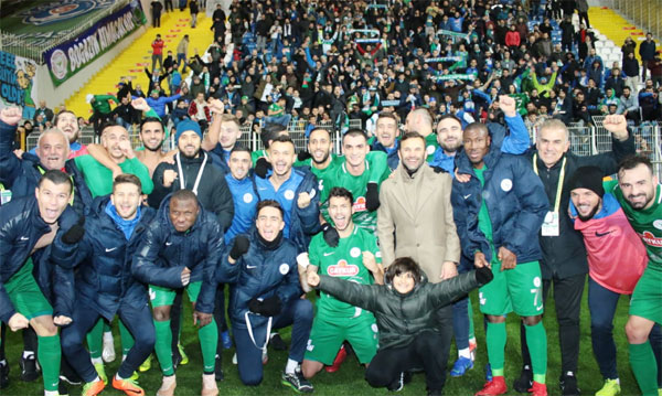 Çaykur Rizespor`da 37 maçlık seri sona erdi