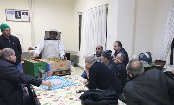 Arıcı adaylarına eğitim düzenlendi