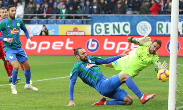 Rizespor a nazar değdi