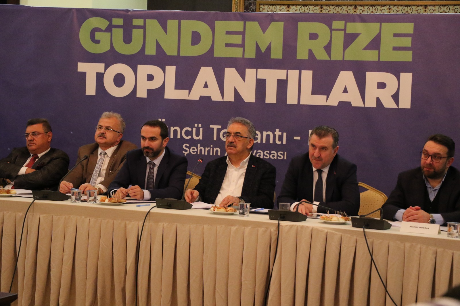 Rize de gündem değerlendirildi