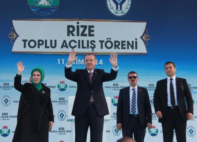 Reis 23 Ağustos ta Rize de