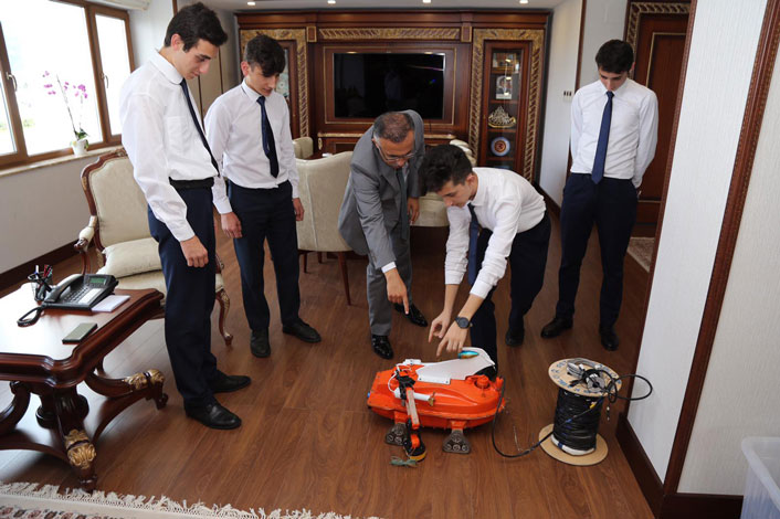 Çebere projelerini anlattılar