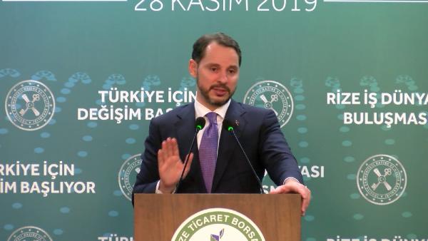 Albayrak iş adamlarına unut verdi