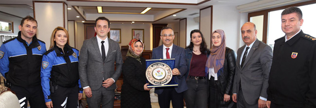 Kursiyerlerden ziyaret