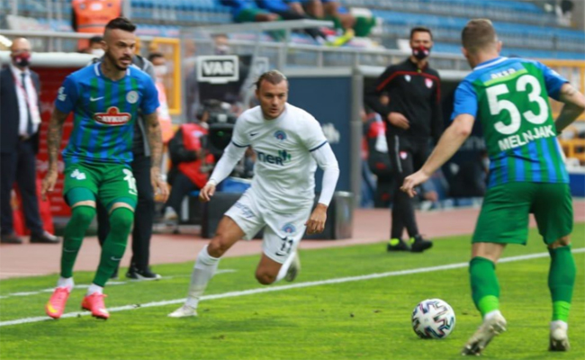 Rizespor iki de 0 yaptı