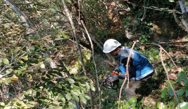 Çoruh elektrik ten Kış hazırlığı