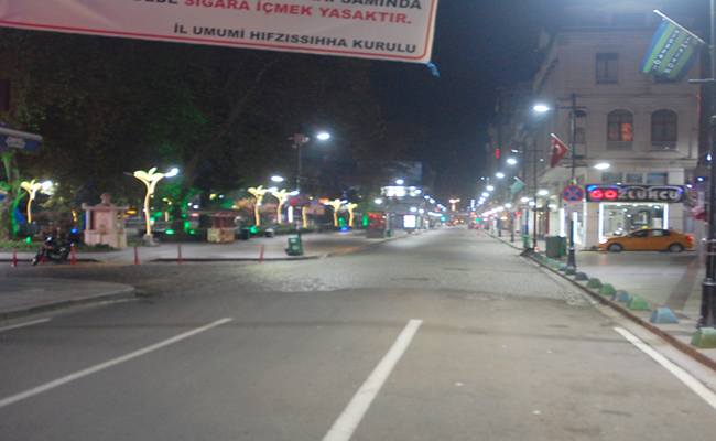 Rize sessizliğe büründü