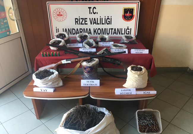 Akkaya köyünde dev imalathane