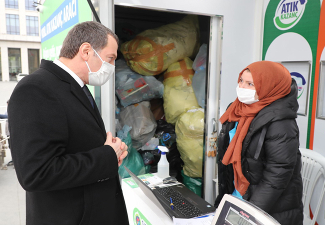 Atığını Getiren Alışveriş Puanını Kaptı