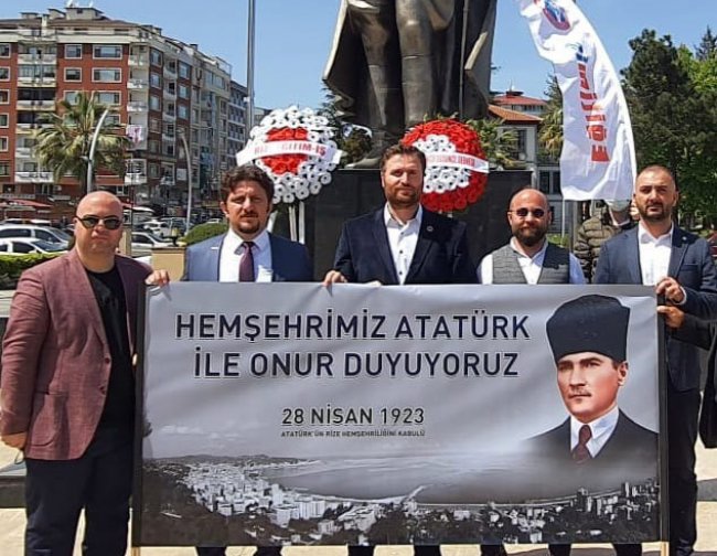 ATATÜRK 98 YIL ÖNCE RİZELİ OLDU