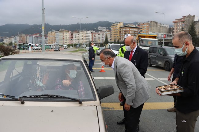 Çeber uygulamaya katıldı