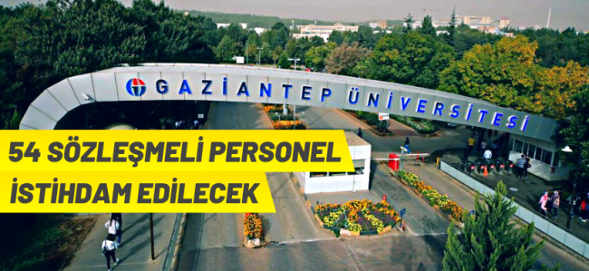 Sözleşmeli personel alım ilanı