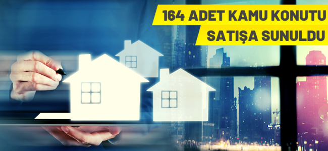 İstanbul'da 164 adet kamu konutu satılacak