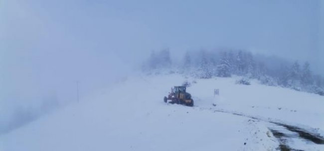 Yükseklerde kar etkili oldu