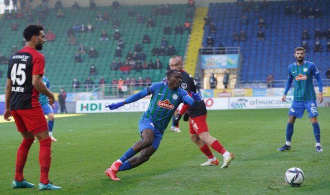 RİZESPOR EVİNDE MAĞLUP 0-1